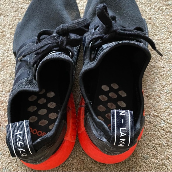 Adidas NMD R1 Solar Red Mens 8.5 Sneakers - Picture 7 of 7